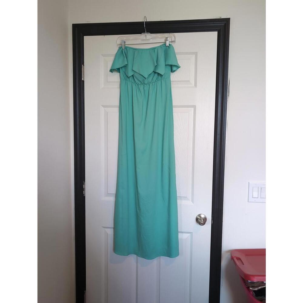 XS turquoise maxi dress